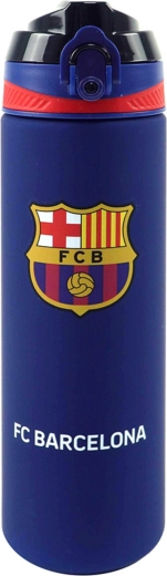 Športová fľaša FC Barcelona tmavomodrá 700 ml