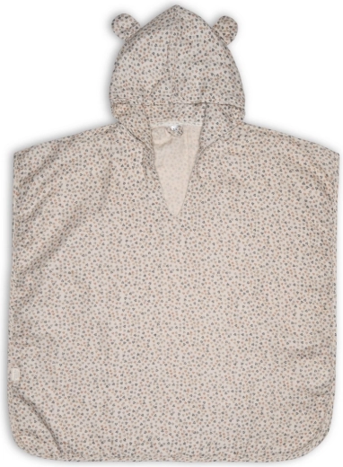 Nuuuroo Flor mušelínové pončo mix leaf 1–2 roky
