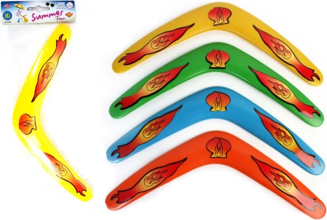 Bumerang 4 farby 30 cm - 1 kus