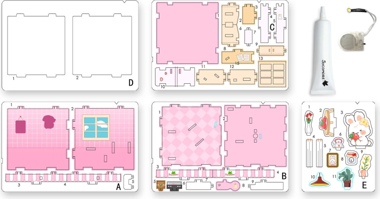 Chibi svet – mini box s králikom