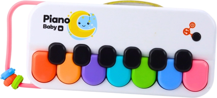 Hravé učenie s 8 farebnými klávesmi