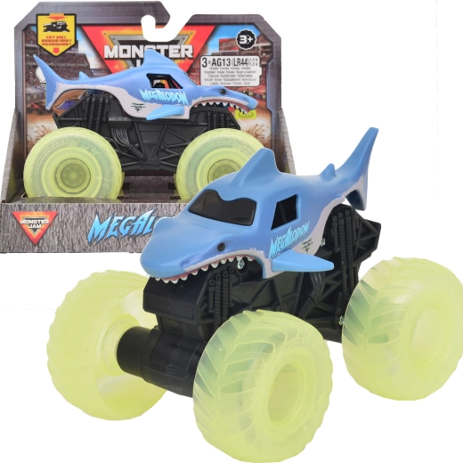 Monster Jam Megalodon 1:43 s podsvietenými kolesami