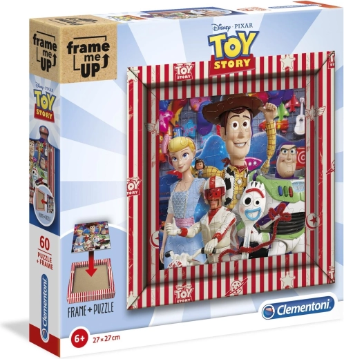 Clementoni puzzle Príbeh hračiek - rám 60 dielikov