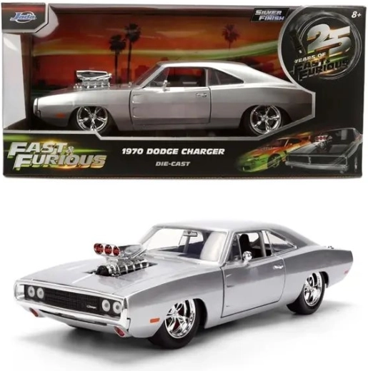 Jada Dodge Charger 1970 z filmu Rýchlo a zbesilo, výročná edícia 1:24