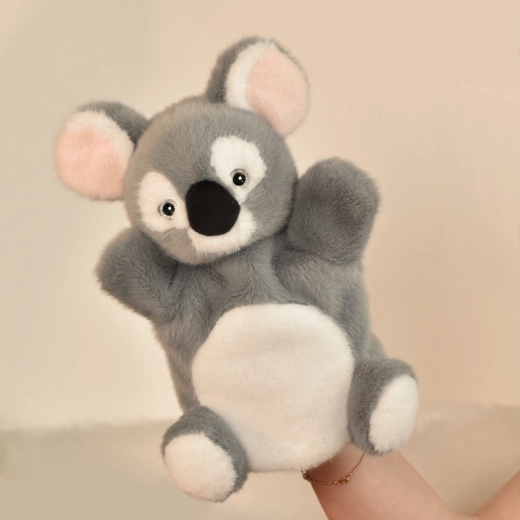 Doudou Histoire d'Ours plyšový maňušek koala sivý 24 cm