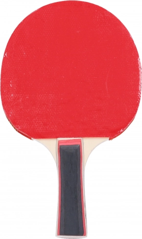 Pálka na stolný tenis s puzdrom – červená