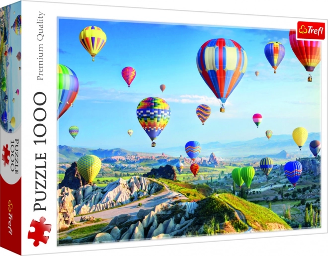 Puzzle 1000 dielikov - Pohľad na Kapadókiu