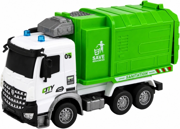 Realistická smetiarska RC hračka