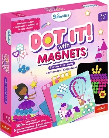 Trefl Skillmatics Dot It! s magnetmi jednorožcov a princezien