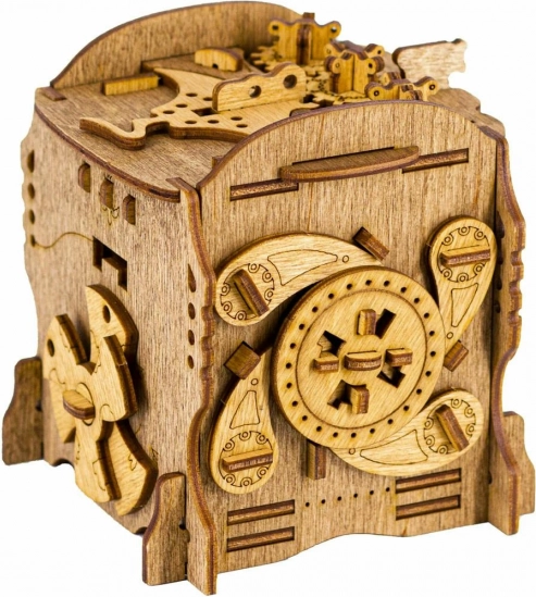 iDventure drevený mechanický hlavolam Nautilus kapitána Nema