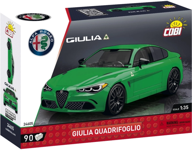 alfa romeo giulia quadrifoglio – stavebnica COBI 1:35