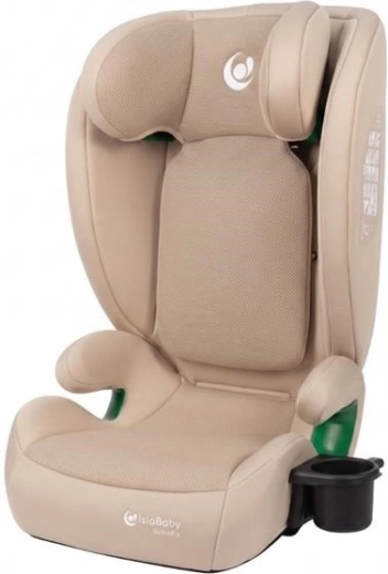 IslaBaby SafiroFix i-Size autosedačka 100–150 cm isofix mesh béžová