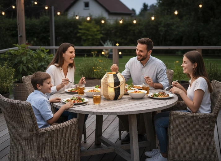 Atmosféra na večerné posedenie