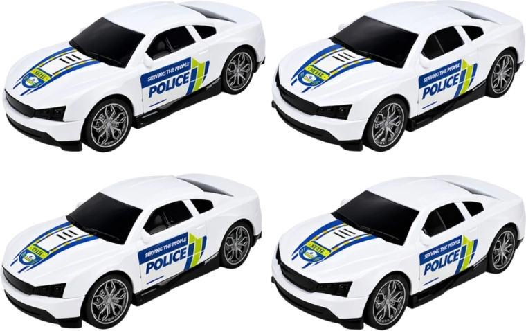 Policajné autíčka v balení