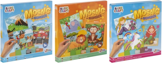 Mozaikové obrázky podľa čísel