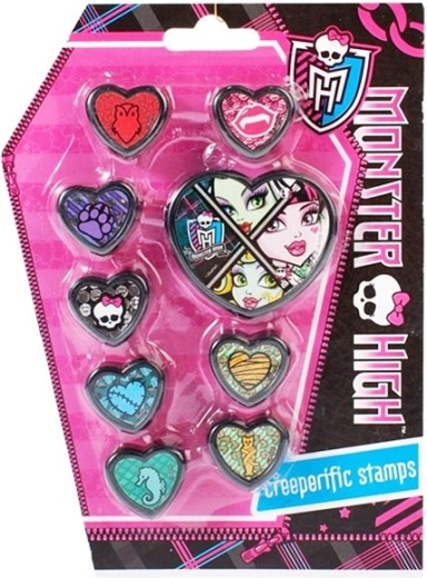 Pečiatky Monster High – sada pre deti