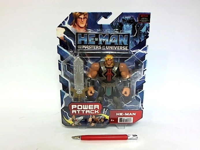 Figúrka He-Man Power Attack s mečom (Masters of the Universe)