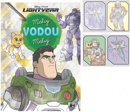 Maľovanka Maľuj vodou Raketjak