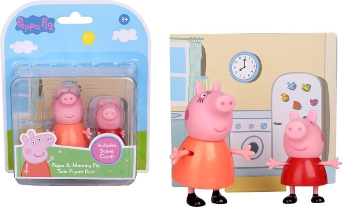 Figúrky Peppa Pig – Peppa a mamička (2 ks)