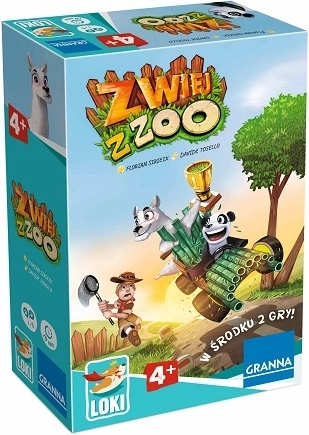 Zwiej z Zoo – stolová hra 2 v 1