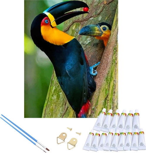 Komplet s napnutým plátnom