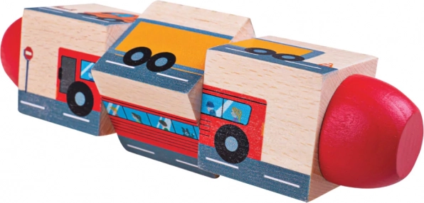 Motorický valec – doprava Bigjigs Toys