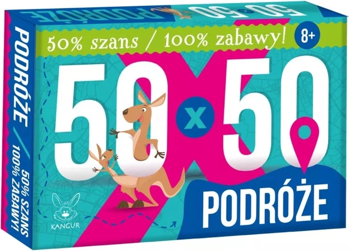 50 x 50: Cestovanie – párty hra rýchlych rozhodnutí