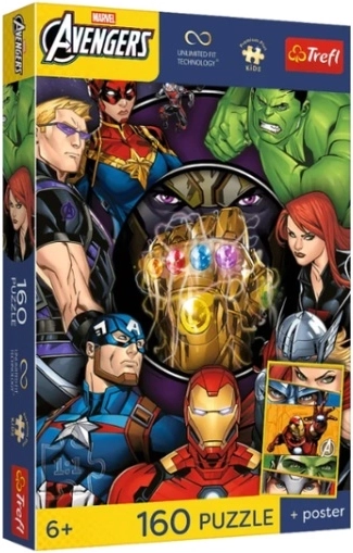 Detské puzzle PremPlus Kids Hrdina dňa 160 dielikov
