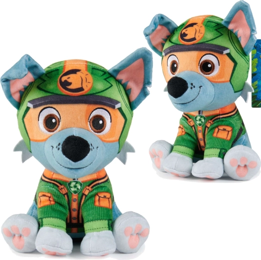 Plyšák PAW PATROL Rocky Jungle Pups 18 cm