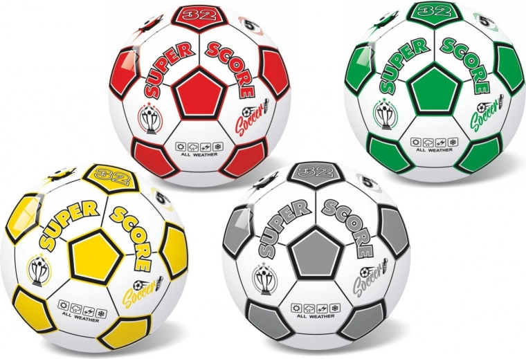 futbalová lopta 23 cm do každého počasia, 4 farby