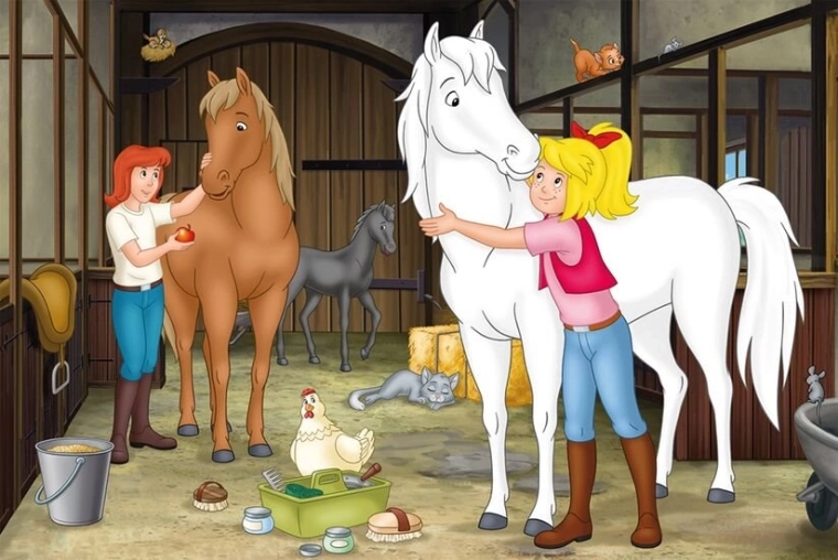 Zábava v stajni s starostlivosťou o kone