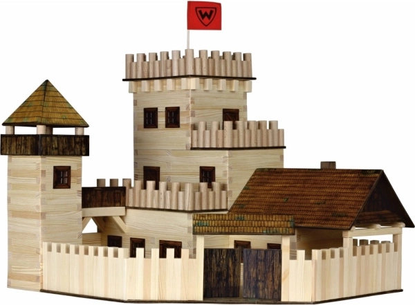 drevená stavebnica hradu Walachia 1:32