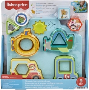 Fisher‑Price puzzle dopravné prostriedky so zvukmi