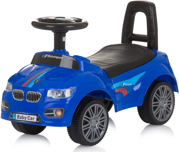Chipolino odrážadlo auto s melódiami Sprinter – Modrá