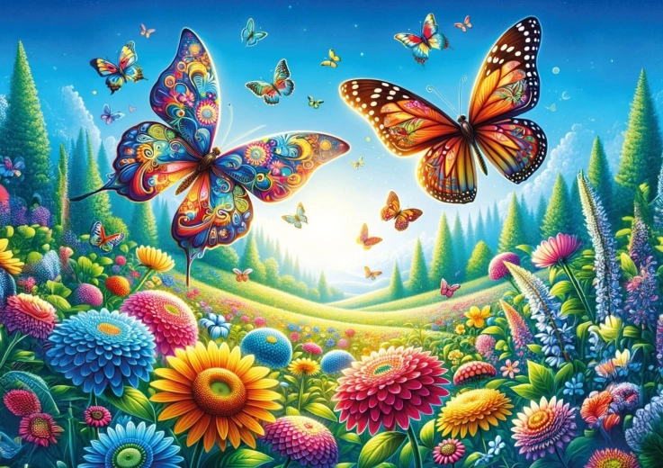 Puzzle Krídla jari 260 dielikov ART PUZZLE