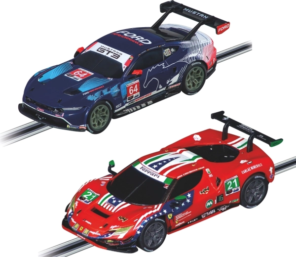 Dva licencované vozidlá GT3