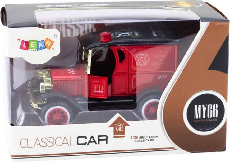 Autentický retro dizajn v mierke 1:36