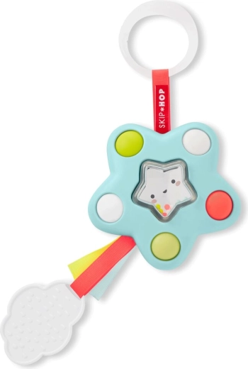 Hračka na C krúžok Pop Star s hrkálkou a hryzátkom SKIP HOP