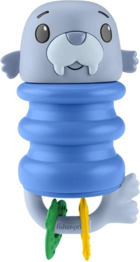 Mrož: hrkajúce krúžky a stláčacie telo