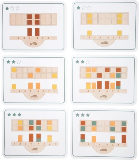 Karty s úlohami a náročnosťou