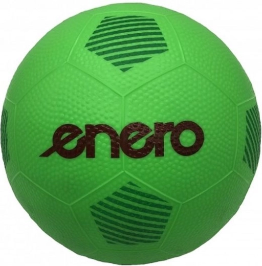 Gumová futbalová lopta Enero 22 cm zelená