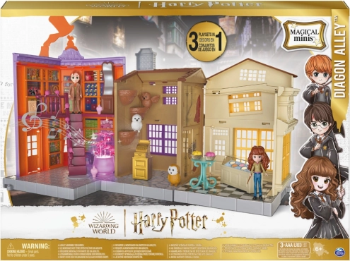 Harry Potter Šikmá ulica – herná sada s figúrkami a obchodmi