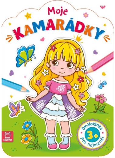 Moje kamarátky – omaľovánka pre najmenších - 1 kus