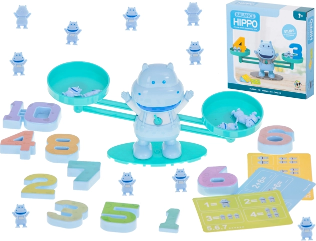 Vzdelávacia misková váha na učenie počítania – Hroch