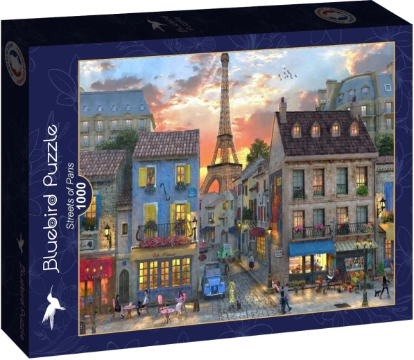 Bluebird puzzle Parížska ulička 1000 dielikov