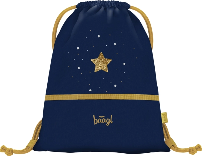 Baagl vrecko na obuv Unicorn Gold