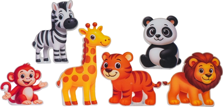 Zoo plná veselých zvierat