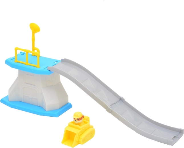 Vozidlo Rubble pripravené do akcie