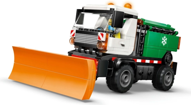 Funkčný predný pluh pre realistickú zimnú akciu