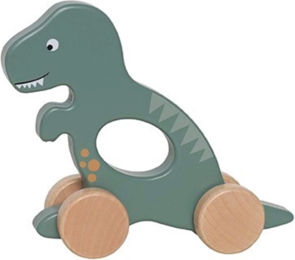 Jabadabado dinosaurus na kolieskach zelený